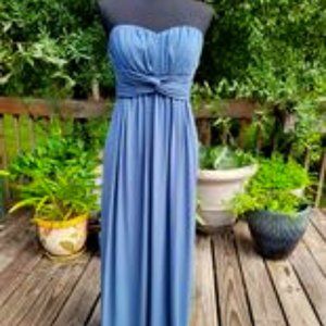 Jessica Simpson Bridesmaid Strapless maxi Dress